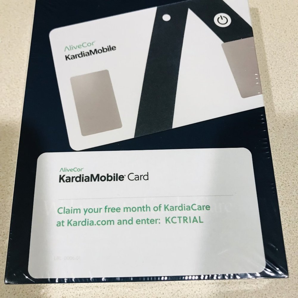 KardiaMoble card